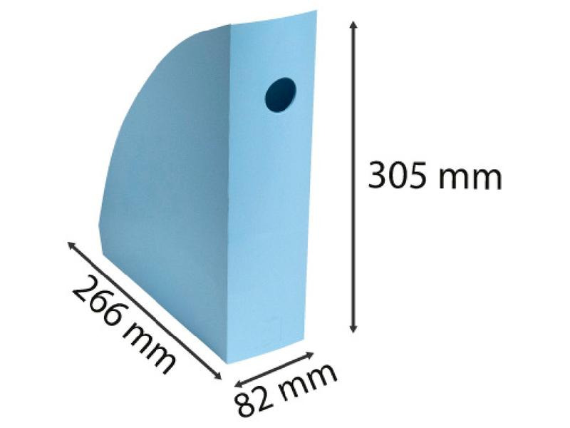 Exacompta Stehsammler Bee Blue Mag-Cube A4 Hellblau