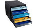 Exacompta Schubladenbox Bee Blue Big Box Plus