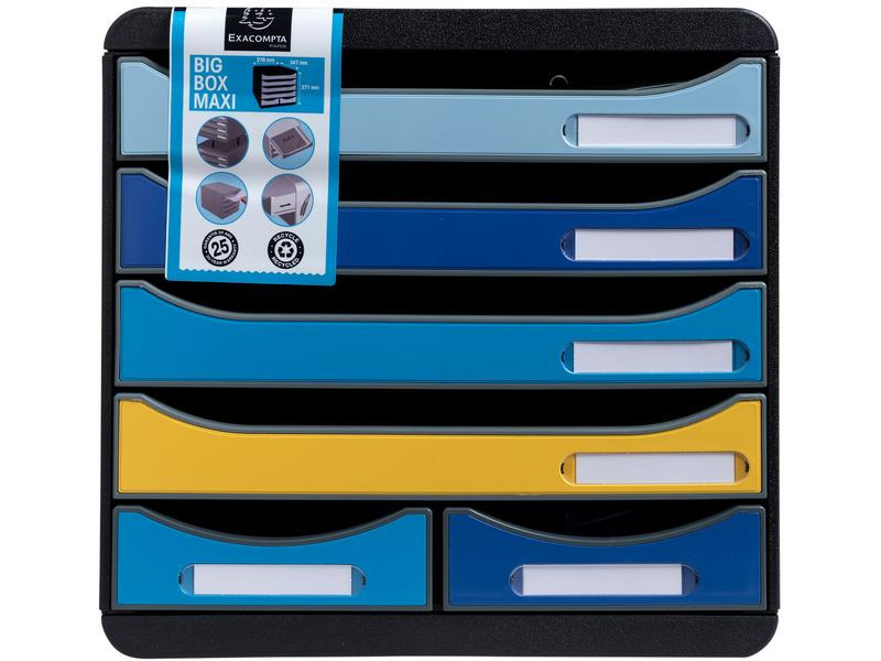 Exacompta Schubladenbox Bee Blue Big Box Maxi