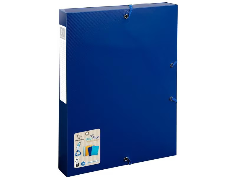 Exacompta Aufbewahrungschale Bee Blue Marineblau