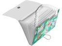 Herlitz Fächermappe Ladylike Jungle A4, 12 dehnbare Fächer