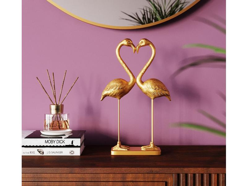 Kare Dekofigur Flamingo Love 39 cm
