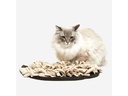 KNAUDER'S BEST Katzen-Spielzeug Schnüffelrasen, Braun