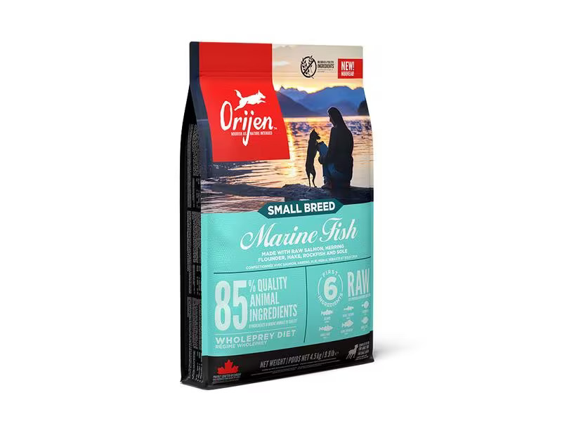 Orijen Trockenfutter Dog Small Breed Marine Fish, 4.5 kg