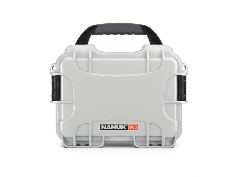 Nanuk Koffer 903 Silber - leer