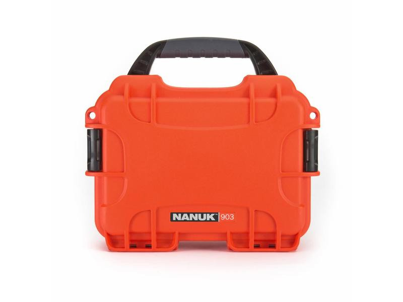 Nanuk Koffer 903 Orange - leer
