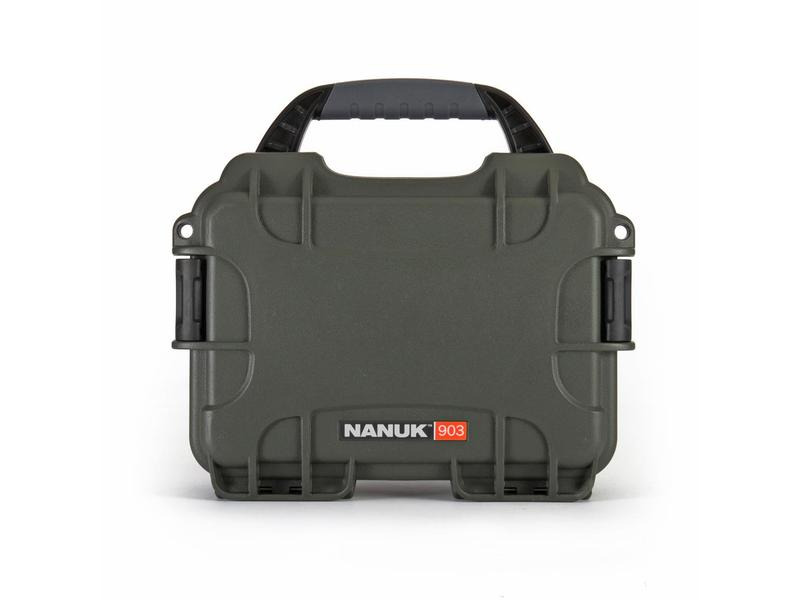 Nanuk Koffer 903 Oliv - leer