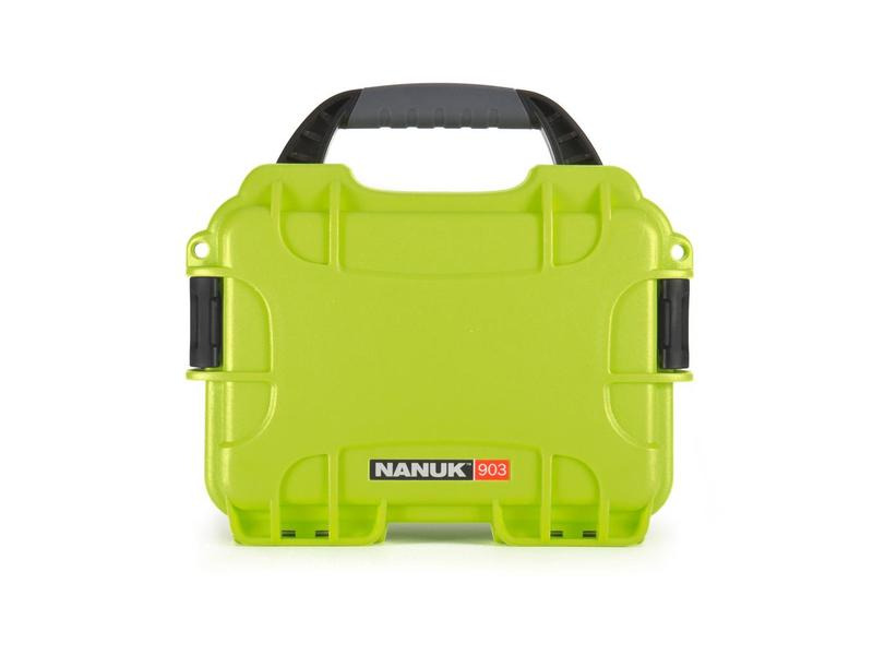 Nanuk Koffer 903 Limette - leer