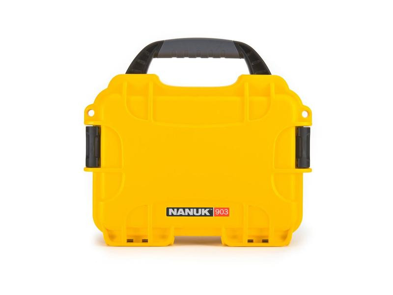 Nanuk Koffer 903 Gelb - leer