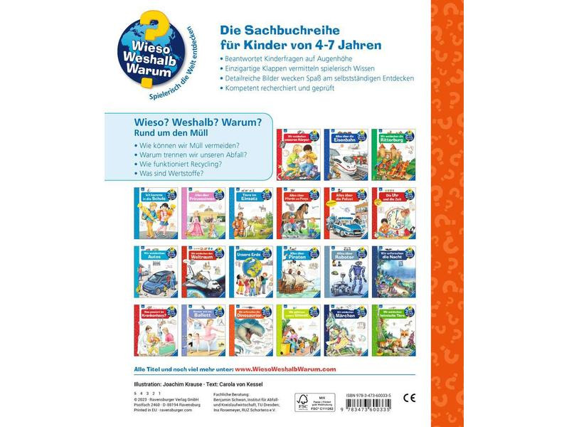 Ravensburger Kinder-Sachbuch WWW Rund um den Müll