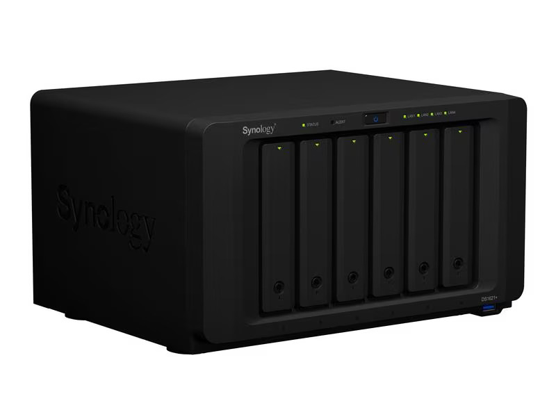 Synology NAS DiskStation DS1621+ 6-bay Synology Plus HDD 48 TB