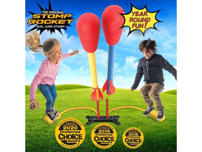 Stomp Rocket Gartenspielgerät Stomp Rocket Duell