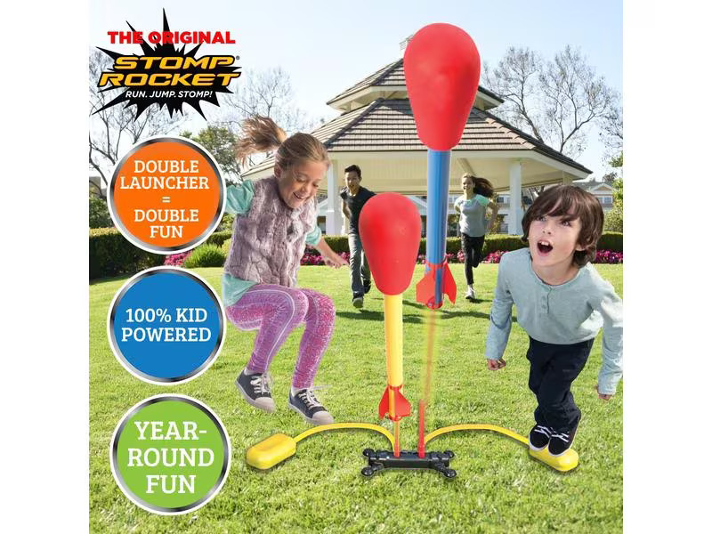 Stomp Rocket Gartenspielgerät Stomp Rocket Duell