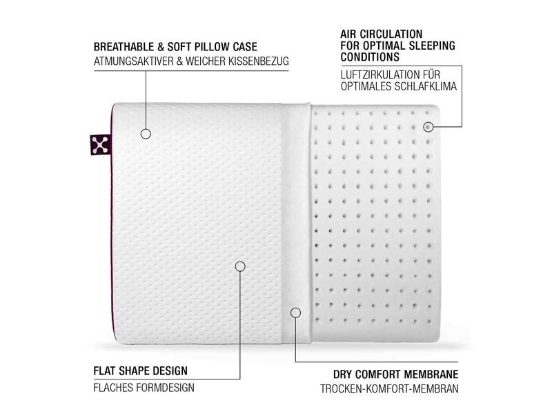 Smartsleep Nackenkissen Relaxing + XL 60 x 40 x 7 cm