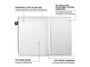 Smartsleep Nackenkissen Relaxing + XL 60 x 40 x 7 cm