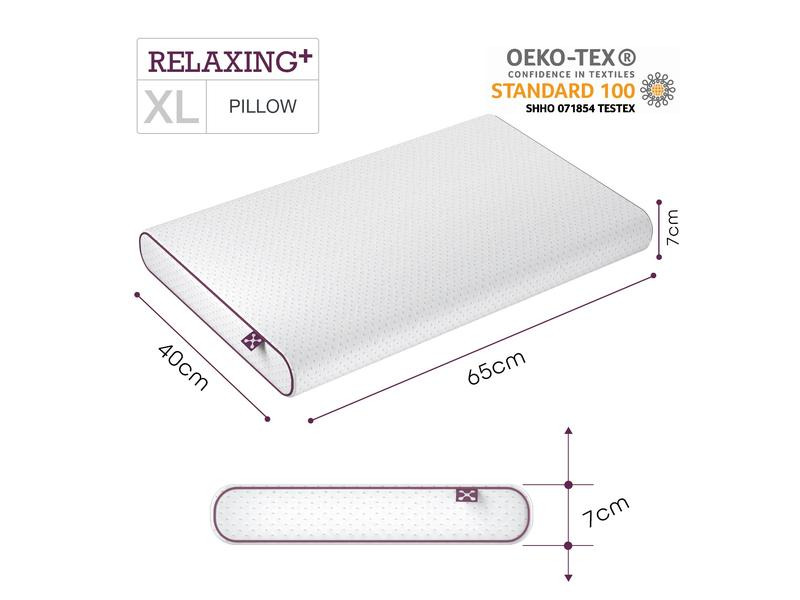 Smartsleep Nackenkissen Relaxing + XL 60 x 40 x 7 cm