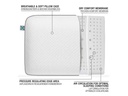 Smartsleep Nackenkissen Comfort XL 60 x 40 x 13.5 cm