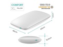 Smartsleep Nackenkissen Comfort XL 60 x 40 x 13.5 cm