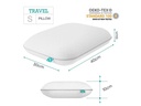 Smartsleep Nackenkissen Travel S 40 x 30 x 10 cm