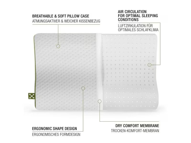Smartsleep Kissen Kids Ergonomic 50 x 32 cm