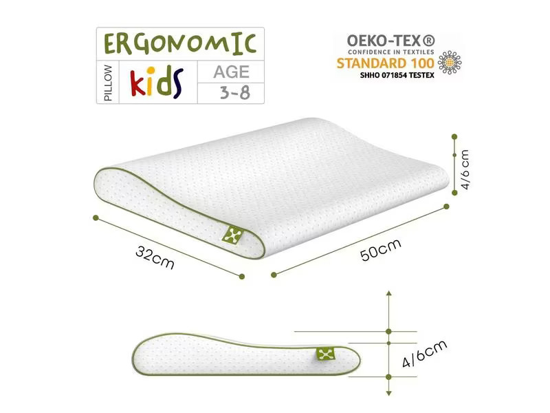Smartsleep Kissen Kids Ergonomic 50 x 32 cm