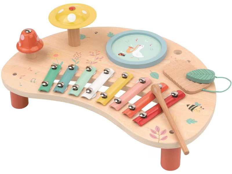 Spielba Holzspielwaren Musik Tisch