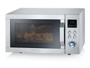Severin Mikrowelle mit Grill MW 7751 Silber