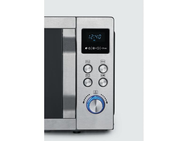 Severin Mikrowelle mit Grill MW 7751 Silber