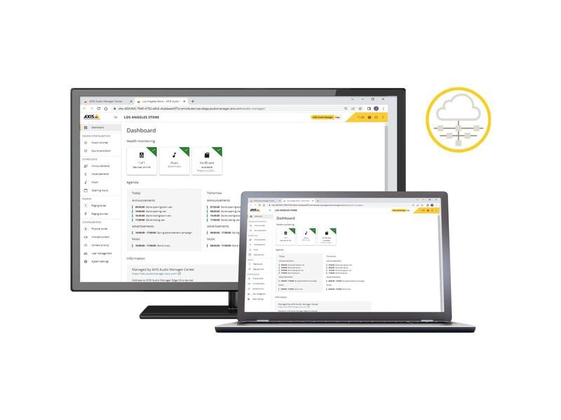 Axis Lizenz Audio Manager Center