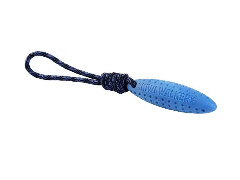 KIWI WALKER Hunde-Spielzeug Zeppelin Blau, 17 cm