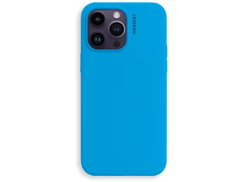Nudient Back Cover Base Case iPhone 14 Pro Vibrant Blue