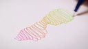 Chameleon Fineliner Farbwechsel 0.3 mm, Mehrfarbig
