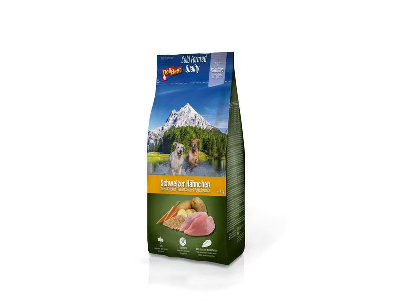 DeliBest Halbfeuchtfutter Premium Complete Sensitive Dog, Huhn, 4 kg