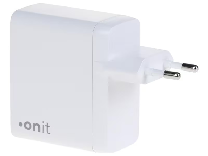 onit USB-Wandladegerät Trial QC5.0 120 W GaN Weiss