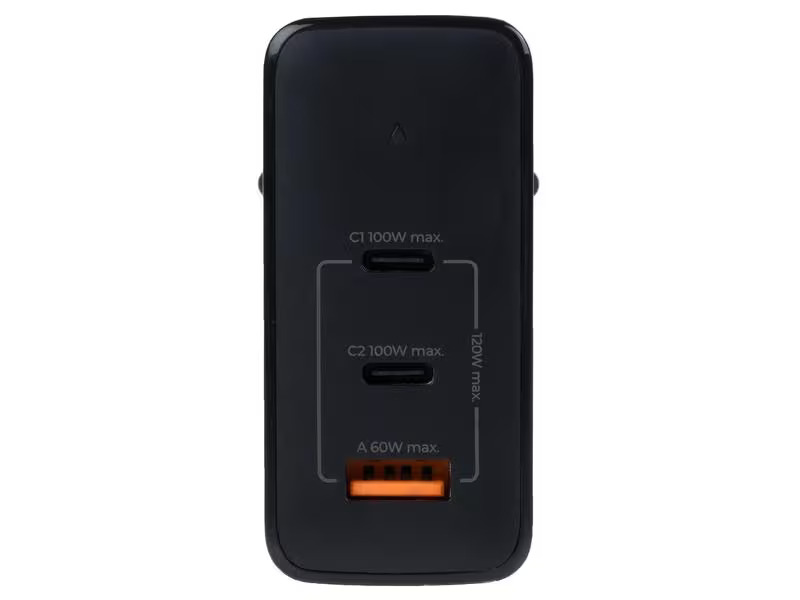 onit USB-Wandladegerät Trial QC5.0 120 W GaN Schwarz