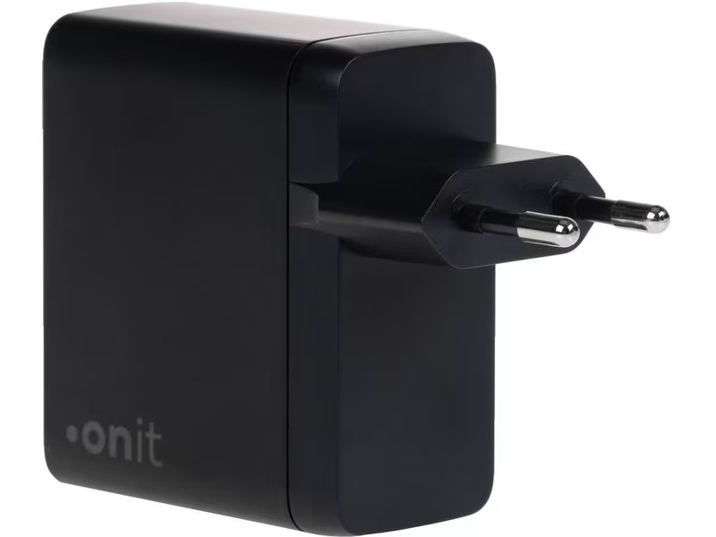 onit USB-Wandladegerät Trial QC5.0 120 W GaN Schwarz