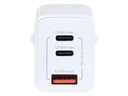 onit USB-Wandladegerät Trial QC4+ 65 W GaN Weiss