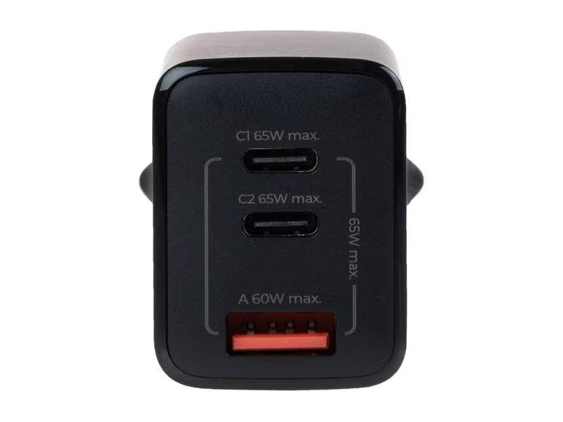 onit USB-Wandladegerät Trial QC4+ 65 W GaN Schwarz