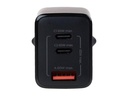 onit USB-Wandladegerät Trial QC4+ 65 W GaN Schwarz