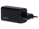 onit USB-Wandladegerät Trial QC4+ 65 W GaN Schwarz