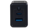 onit USB-Wandladegerät Dual QC4+ 65 W GaN Schwarz