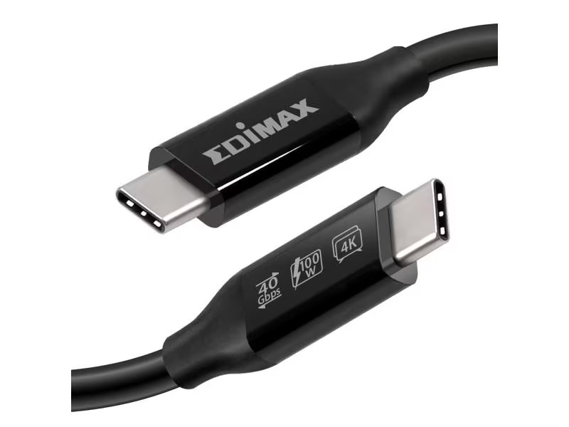 Edimax Thunderbolt 3-Kabel 40 Gbps USB C - USB C 2 m