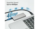 Edimax Thunderbolt 3-Kabel 40 Gbps USB C - USB C 2 m