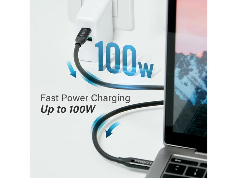 Edimax Thunderbolt 3-Kabel 40 Gbps USB C - USB C 2 m