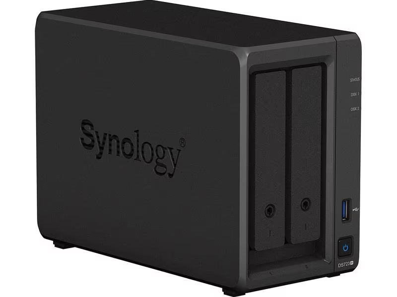 Synology NAS DiskStation DS723+ 2-bay Synology Plus HDD 8 TB