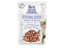 Brit Nassfutter Fillets Gelée Sterilized Ente &amp; Truthahn, 85 g
