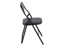 Schou Stuhl 44 x 45 x 78 cm, Schwarz