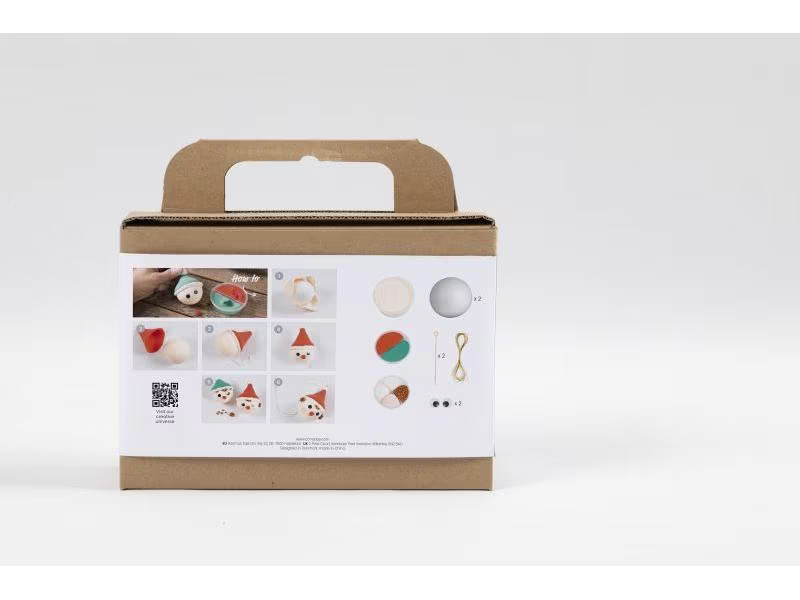 Creativ Company Bastelset Weihnachtskugeln Wichtel