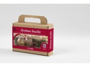 Creativ Company Bastelset Weihnachtskugeln Pailletten