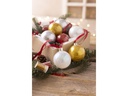 Creativ Company Bastelset Weihnachtskugeln Glitzer